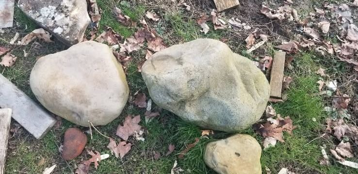 Granite boulders